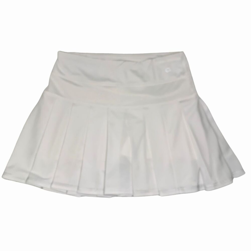 Gap Fit White Pleated Skirt with Built-in Shorts Gyaru Coquette Skort